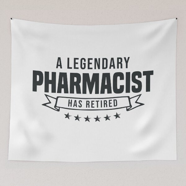 Item preview, A Legendary Pharmacist has retired designed and sold by redblackline.