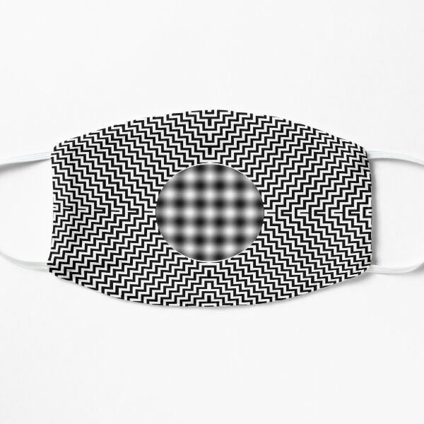 Psychedelic Hypnotic Visual Illusion Flat Mask