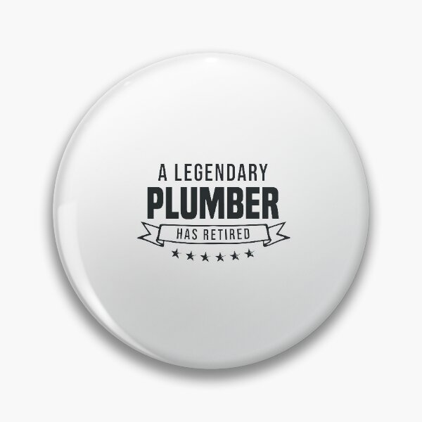Item preview, A Legendary Plumber has retired designed and sold by redblackline.