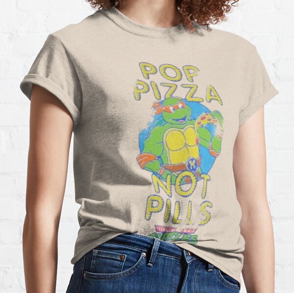 Pop Pizza Not Pills T-shirt classique
