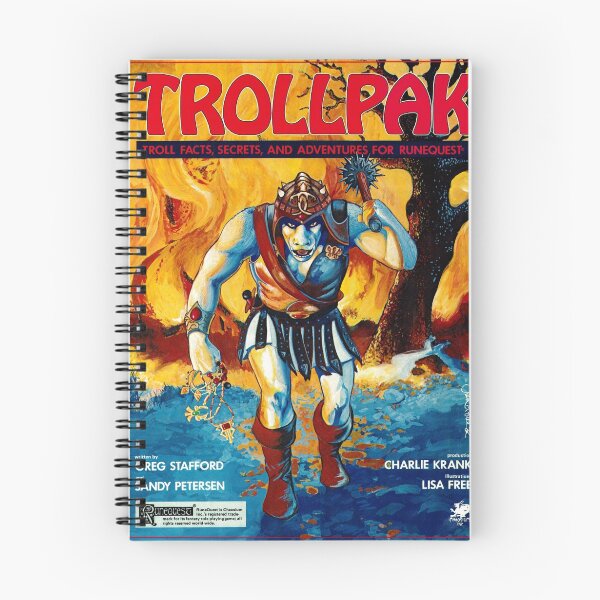 Item preview, TrollPak (RQ2) cover designed and sold by Chaosium.