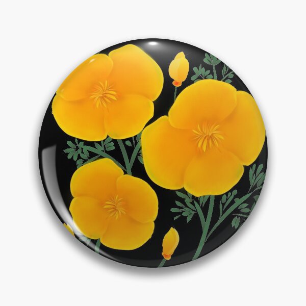 Item preview, California Poppy designed and sold by FickleandFancy.