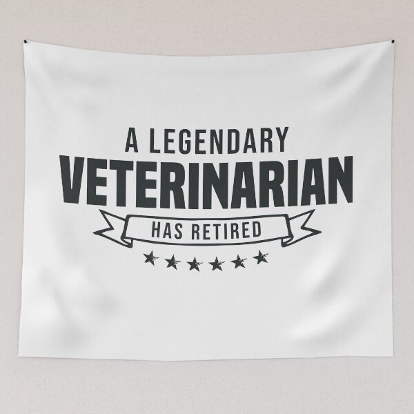 Item preview, A Legendary Veterinarian has retired designed and sold by redblackline.