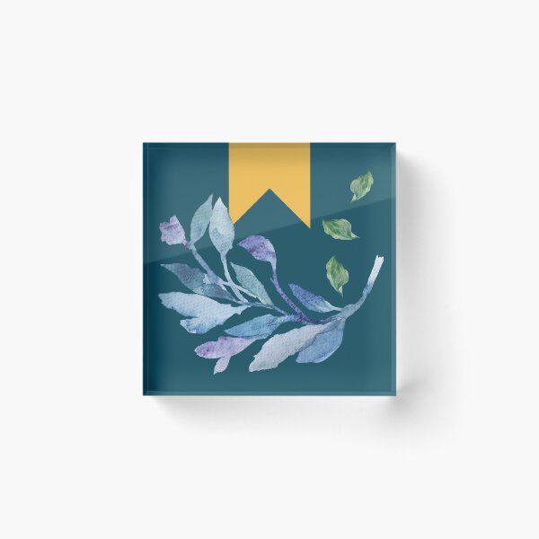 Item preview, Watercolor Leaves Modern Design designed and sold by JoyforU.