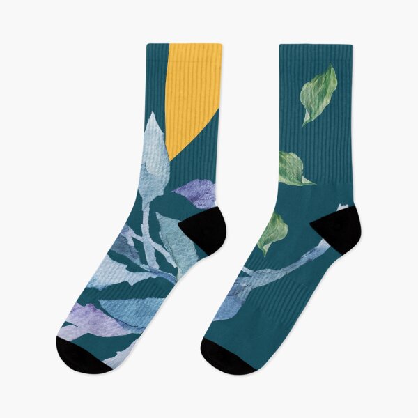 Item preview, Watercolor Leaves Modern Design designed and sold by JoyforU.