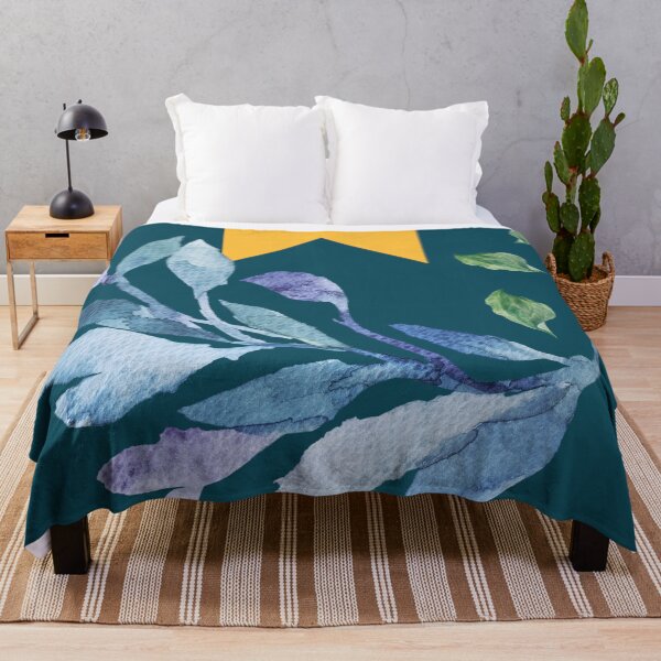 Item preview, Watercolor Leaves Modern Design designed and sold by JoyforU.