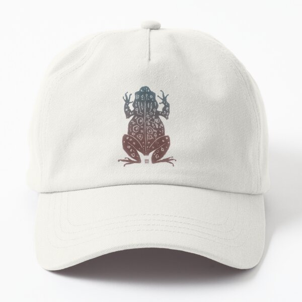 Zen the Toad Woodcut Dad Hat