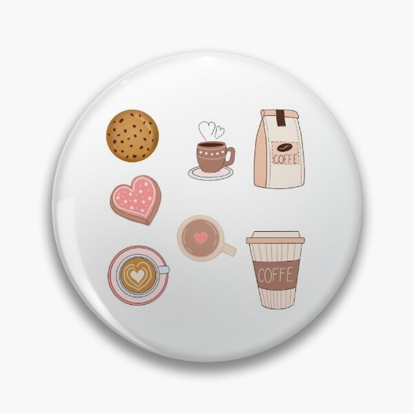 Item preview, Coffee "Sticker Pack" Sticker designed and sold by RetroPlaceee.