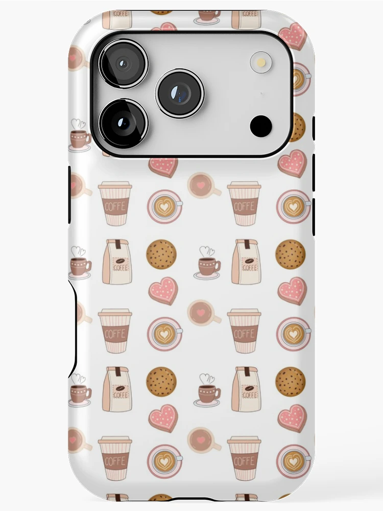 Thumbnail 1 of 4, iPhone Case, Coffee "Sticker Pack" Sticker designed and sold by RetroPlaceee.
