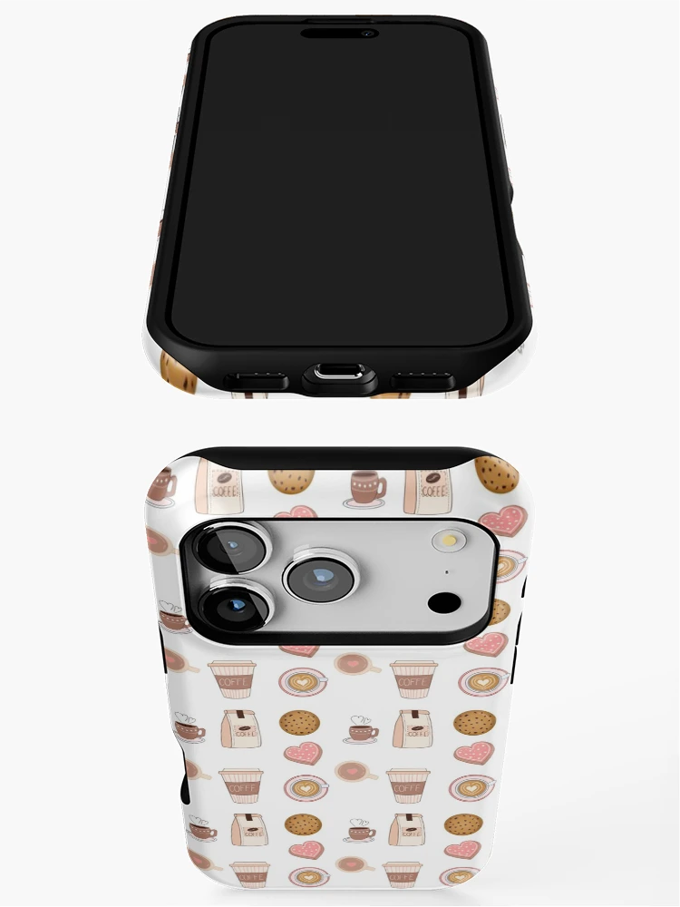 Thumbnail 3 of 4, iPhone Case, Coffee "Sticker Pack" Sticker designed and sold by RetroPlaceee.