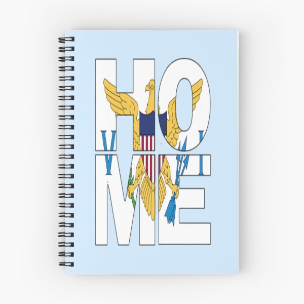 Item preview, U S Virgin Islands Flag Collection Spelling HOME - Soca Mode designed and sold by Soca-Mode.