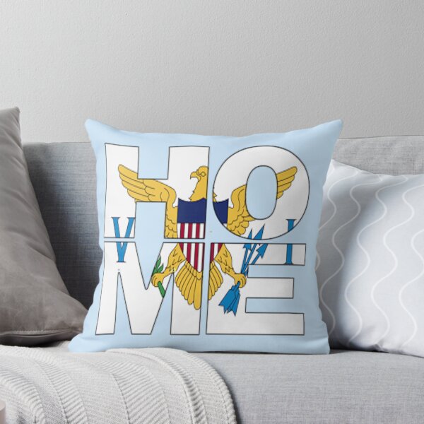 Item preview, U S Virgin Islands Flag Collection Spelling HOME - Soca Mode designed and sold by Soca-Mode.