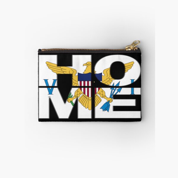 Item preview, U S Virgin Islands Flag Collection Spelling HOME - Soca Mode designed and sold by Soca-Mode.