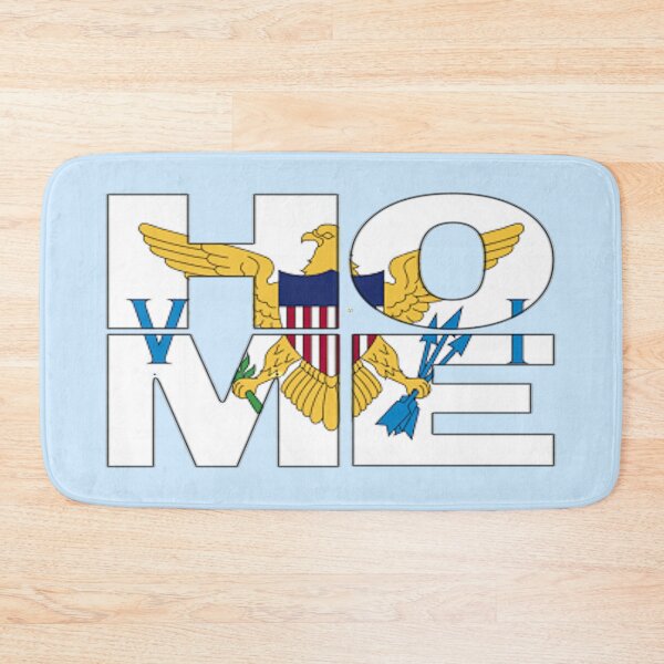 Item preview, U S Virgin Islands Flag Collection Spelling HOME - Soca Mode designed and sold by Soca-Mode.