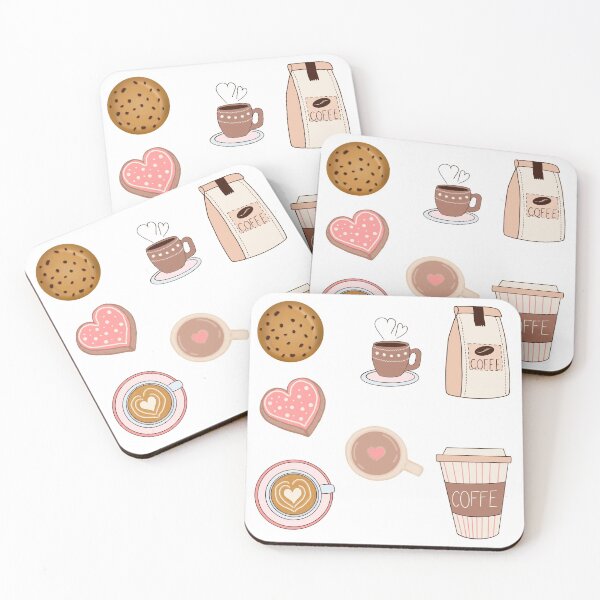 Item preview, Coffee "Sticker Pack" Sticker designed and sold by RetroPlaceee.