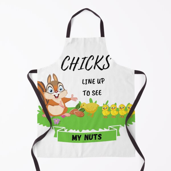 Item preview, Chicks line up to see my nuts designed and sold by YuneDesigns.