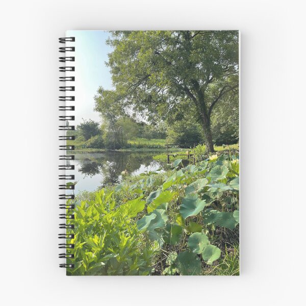 Item preview, a pond surrounded by lily pads designed and sold by Revinished.