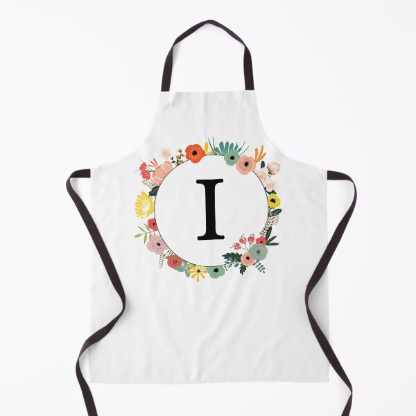 Item preview, Letter I Monogram with Flowers designed and sold by ShirleyDee.