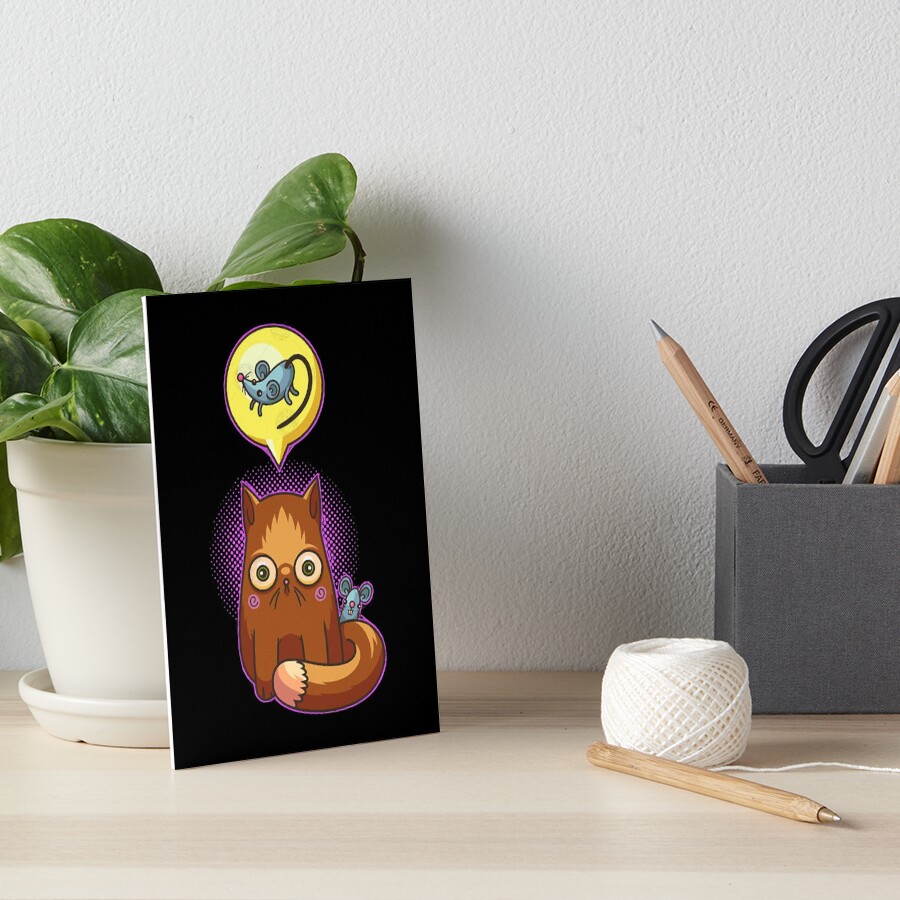 Item preview, Art Board Print designed and sold by Ruedige.