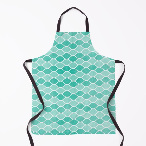 Item preview, Turquoise Wavy Pattern designed and sold by ChelleCreate.