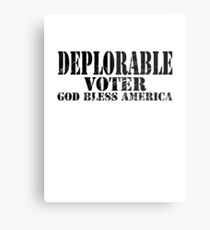 deplorable Metal Print