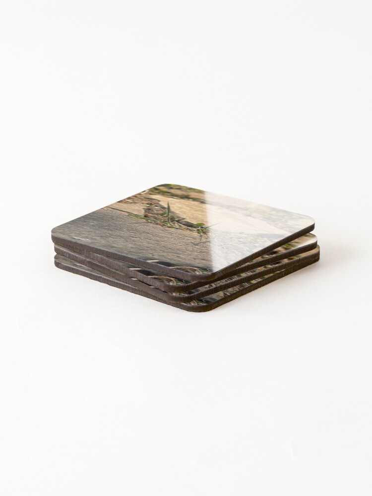 Thumbnail 4 of 5, Coasters (Set of 4), rock path designed and sold by Revinished.