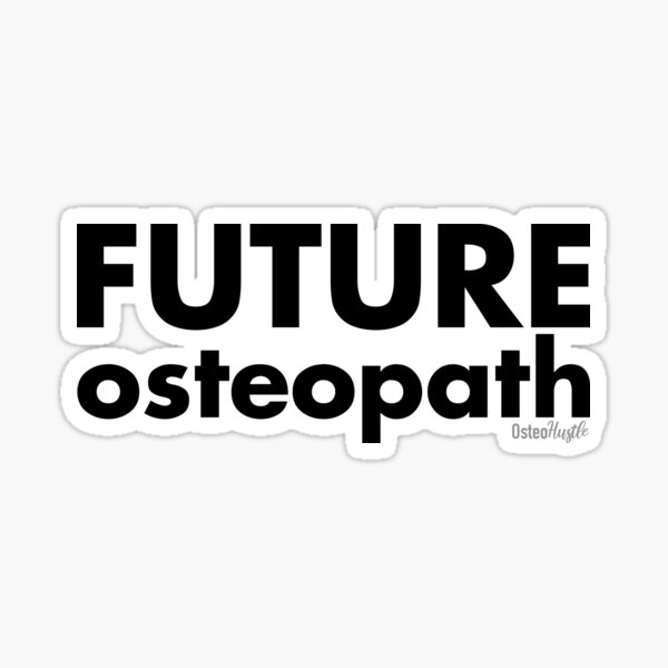Future Osteopath Sticker | Osteohustle Sticker