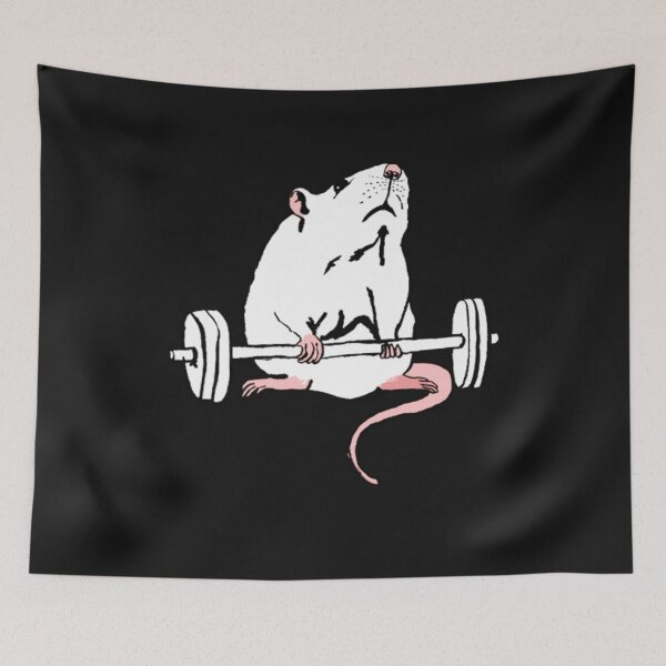 Item preview, Deadlifting Rat designed and sold by KennethDavis9.