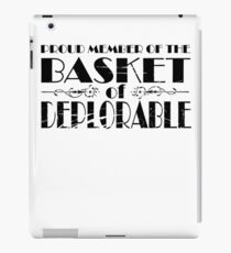 member of deplorable iPad Case/Skin