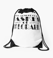 member of deplorable Drawstring Bag