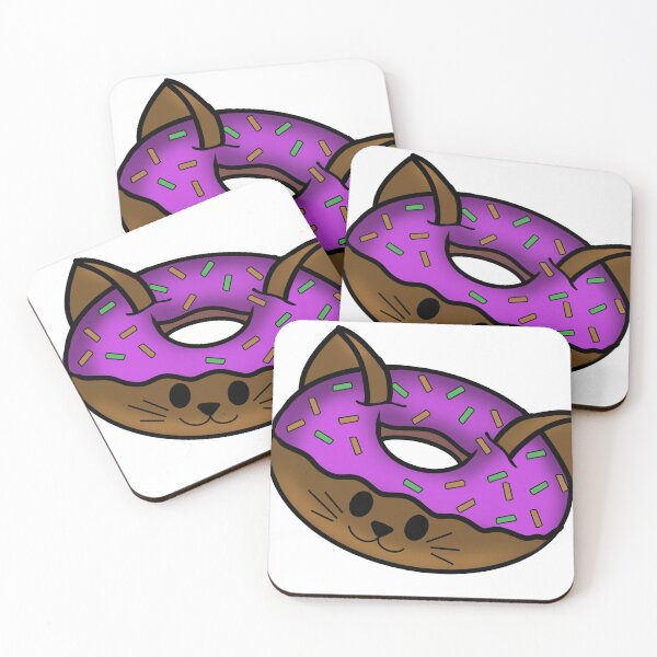 Item preview, Donut cat  designed and sold by mommaKart.