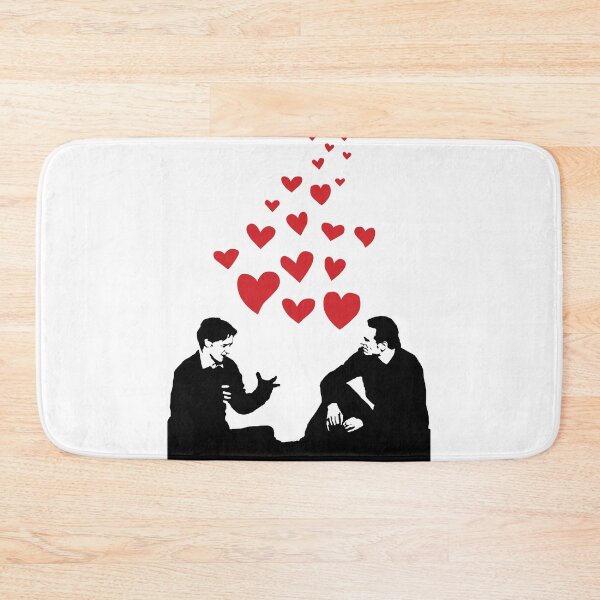 Item preview, Famous people James McAvoy Prize Events Cherik in the Field with Hearts designed and sold by JamesCompanion.