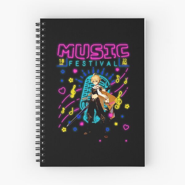 Aperçu de l'œuvre Genshin Impact Musical Traveller créée et vendue par Ruedige.