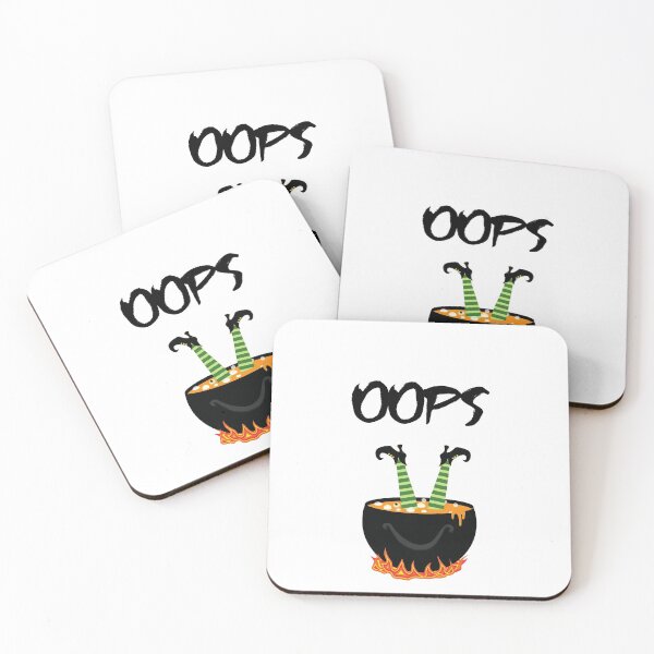 Item preview, OOPS FUNNY WITCH IN THE KETTLE designed and sold by DoloresAlaire.