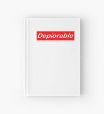 red deplorable Hardcover Journal
