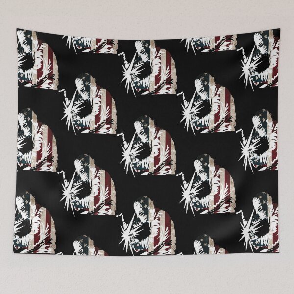 Item preview, Patriotic Welder American Flag USA American Pride Design  designed and sold by kowenkeledji.