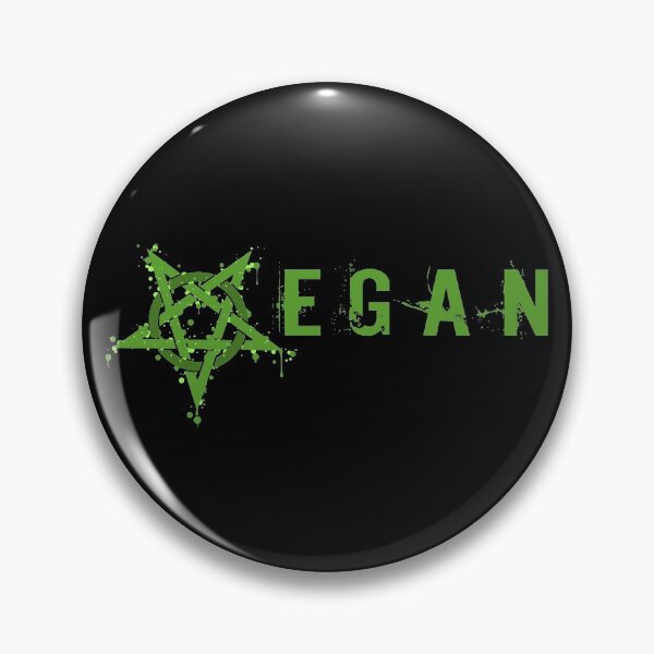 Item preview, Vegan Pentagram Green designed and sold by AlasAHintStudio.