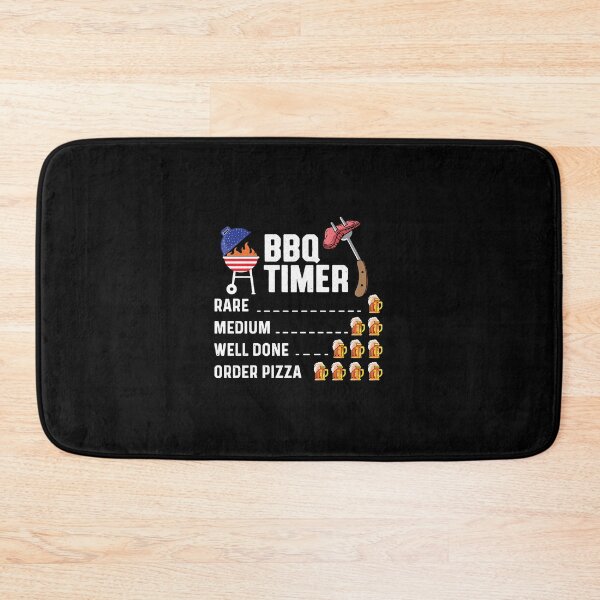 Item preview, BBQ Timer Funny Barbecue Master Grill Pun Grilling Joke  designed and sold by kowenkeledji.