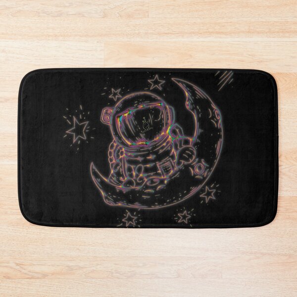Item preview, Peace Astronaut on a Crescent Moon designed and sold by Atouke.