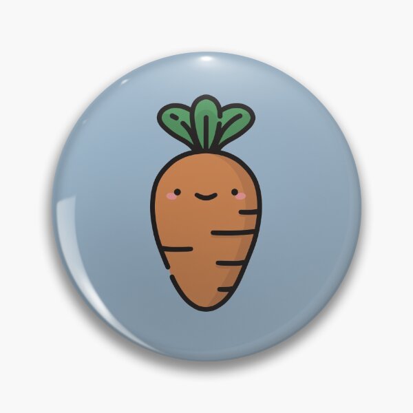 Item preview, Carrot Icon designed and sold by Jami Draws.
