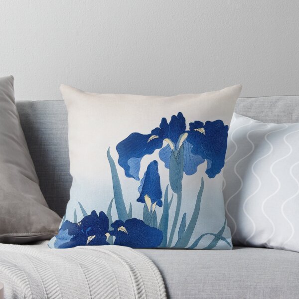 Item preview, Iris flowers (1925-1936) by Ohara Koson designed and sold by FideliDesigns.