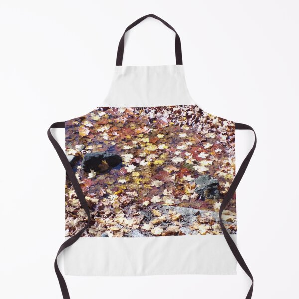 Item preview, Autumn leaves and rocks in the creek designed and sold by AlicesArtistry.
