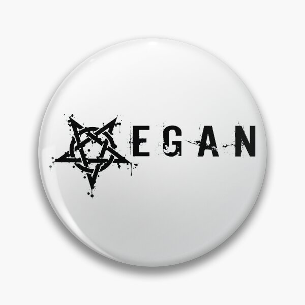 Item preview, Vegan Pentagram Black designed and sold by AlasAHintStudio.