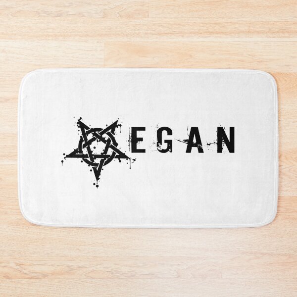 Item preview, Vegan Pentagram Black designed and sold by AlasAHintStudio.
