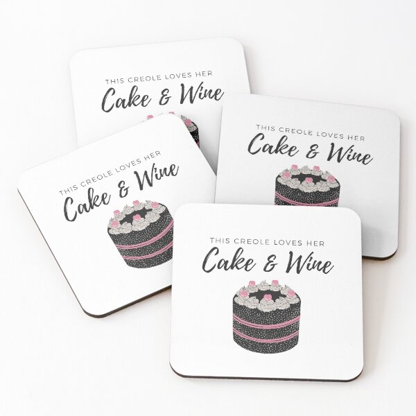 Item preview, This Creole Loves Her Cake And Wine designed and sold by SweetLouiseTees.