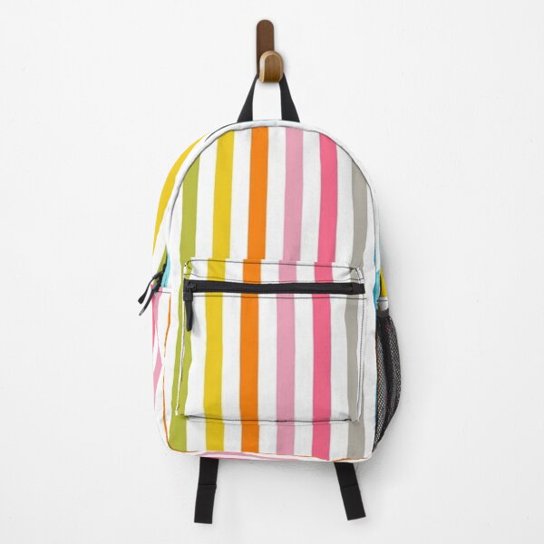 Item preview, Abstract Rainbow Stripes Pattern, Green, Yellow, Orange, Purple, Red, Blue, Green Stripes Pattern designed and sold by silviaol.