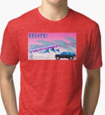 Vaporwave 4Runner Advertisement Tri-blend T-Shirt