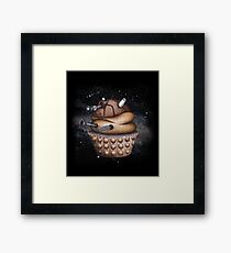 Exterminate All Cupcakes Framed Print