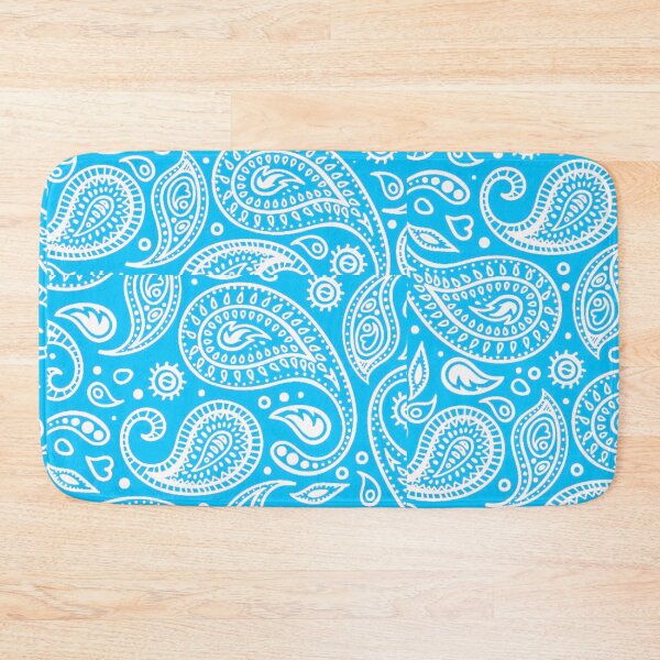 Item preview, Light Blue Bandana Print designed and sold by Trendyclubshop.