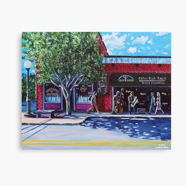 'Cabo Fish Taco' Canvas Print